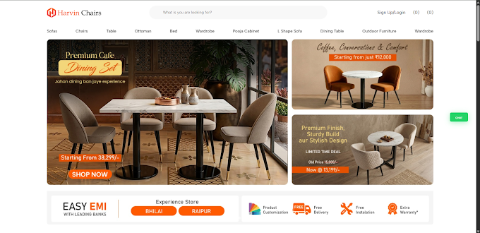 HarvinChair Dashboard